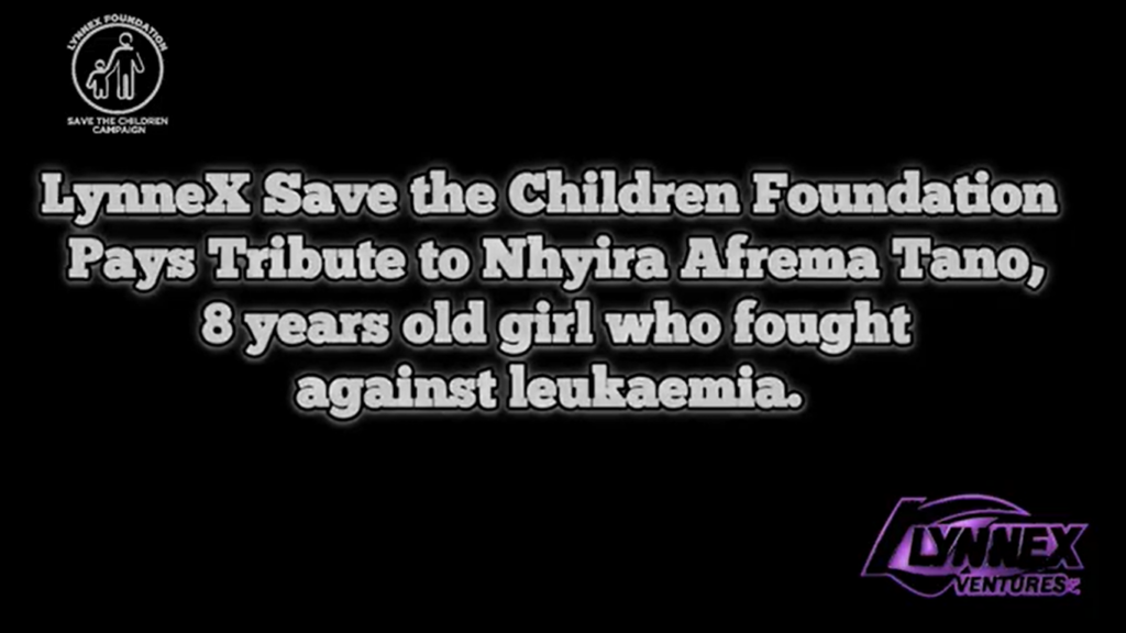 LynneX Save the Children Foundation pays tribute to Nhyira Afrema Tano